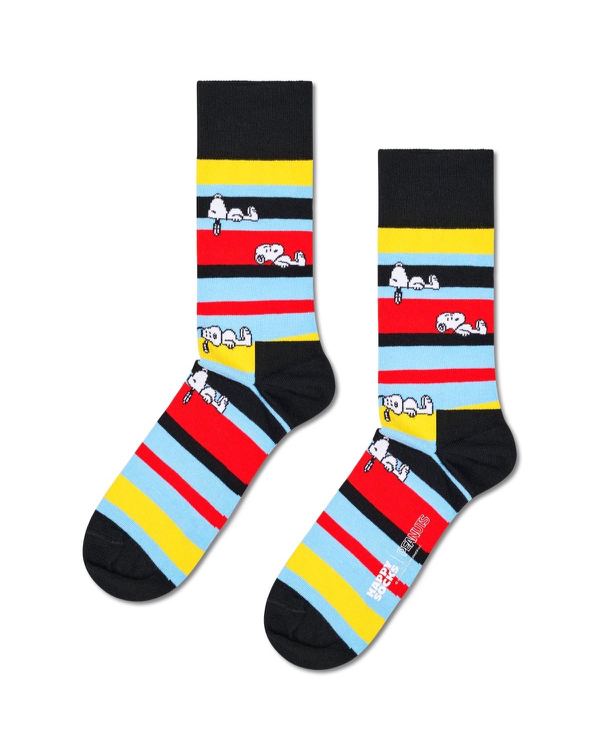 Calze Peanuts Snoopy a righe