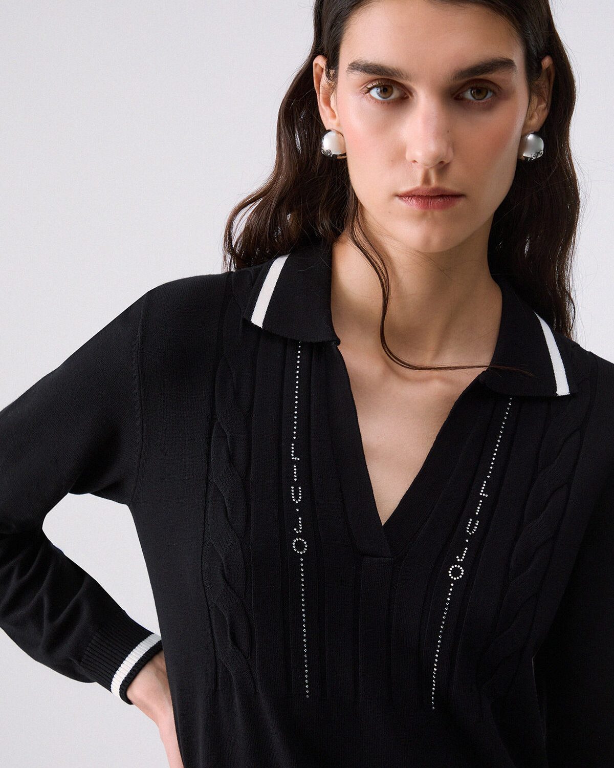 Abito corto in maglia – foto 4