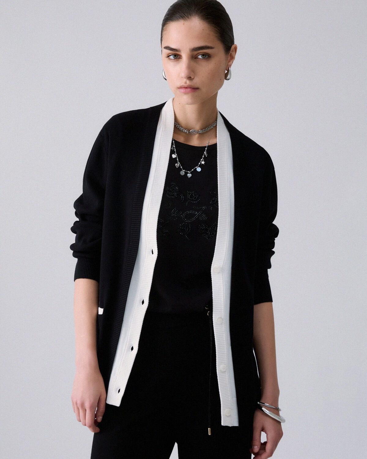 Cardigan bicolor – foto 2