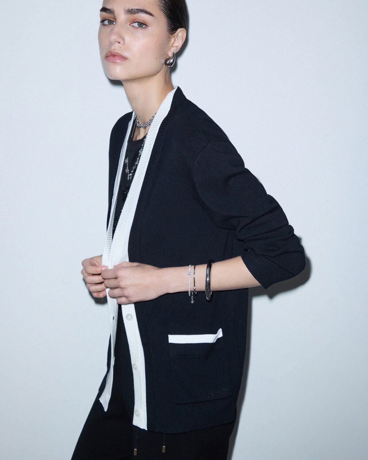 Cardigan bicolor – foto 6