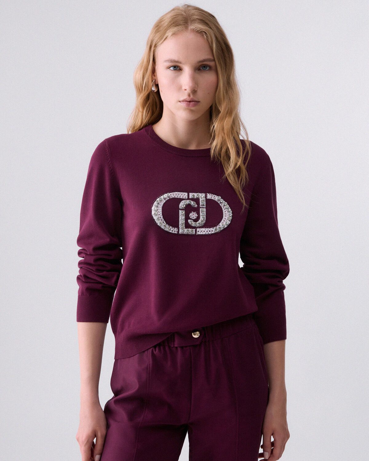 Maglia con logo monogram – foto 2
