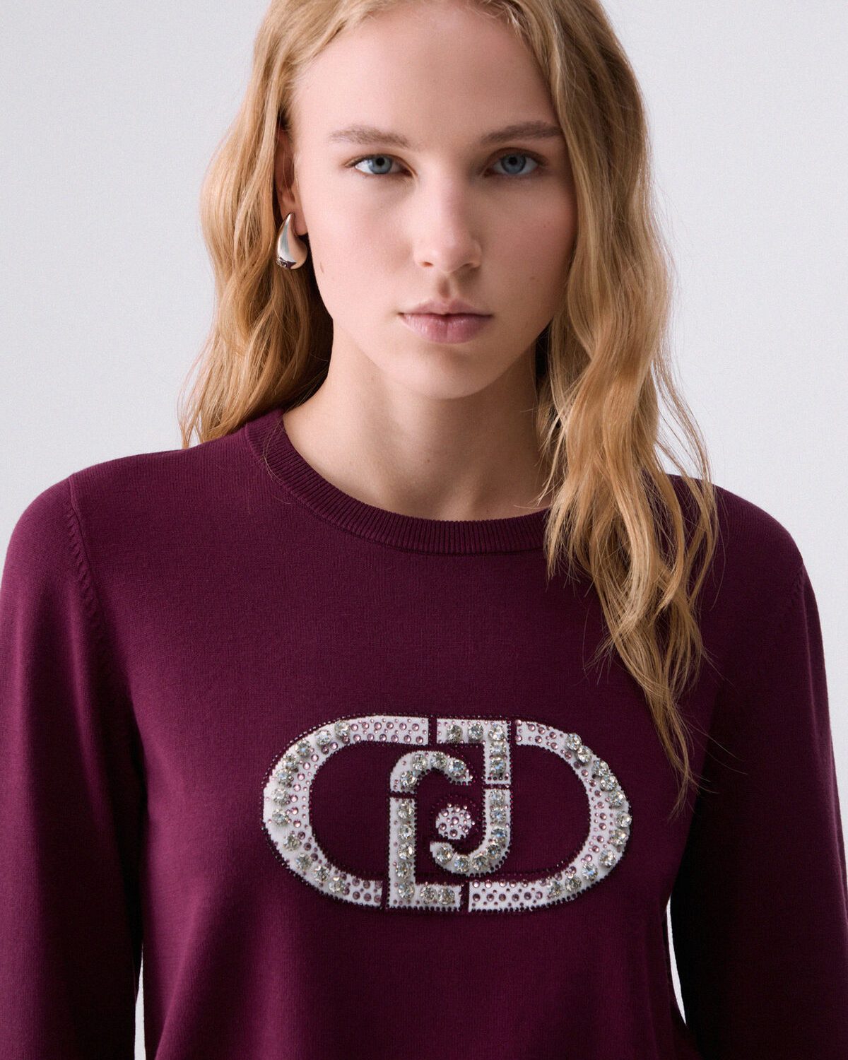 Maglia con logo monogram – foto 4