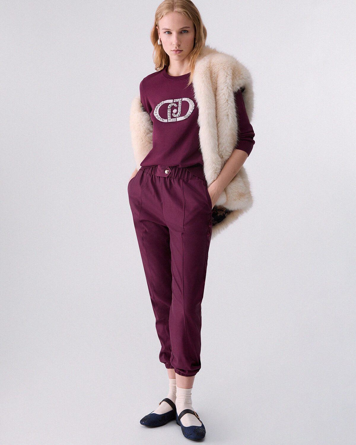 Maglia con logo monogram – foto 7