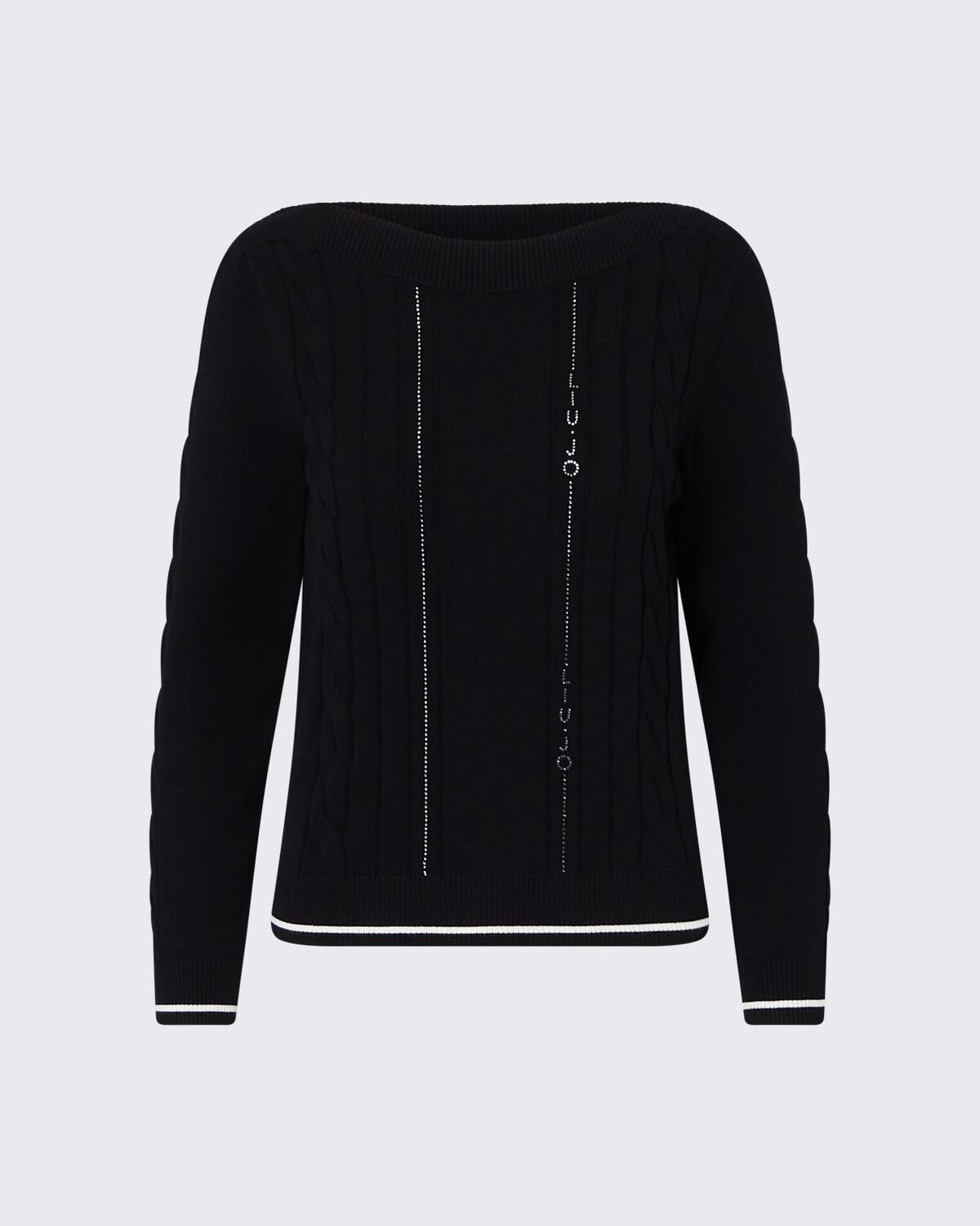 Maglia con profili a contrasto – foto 1