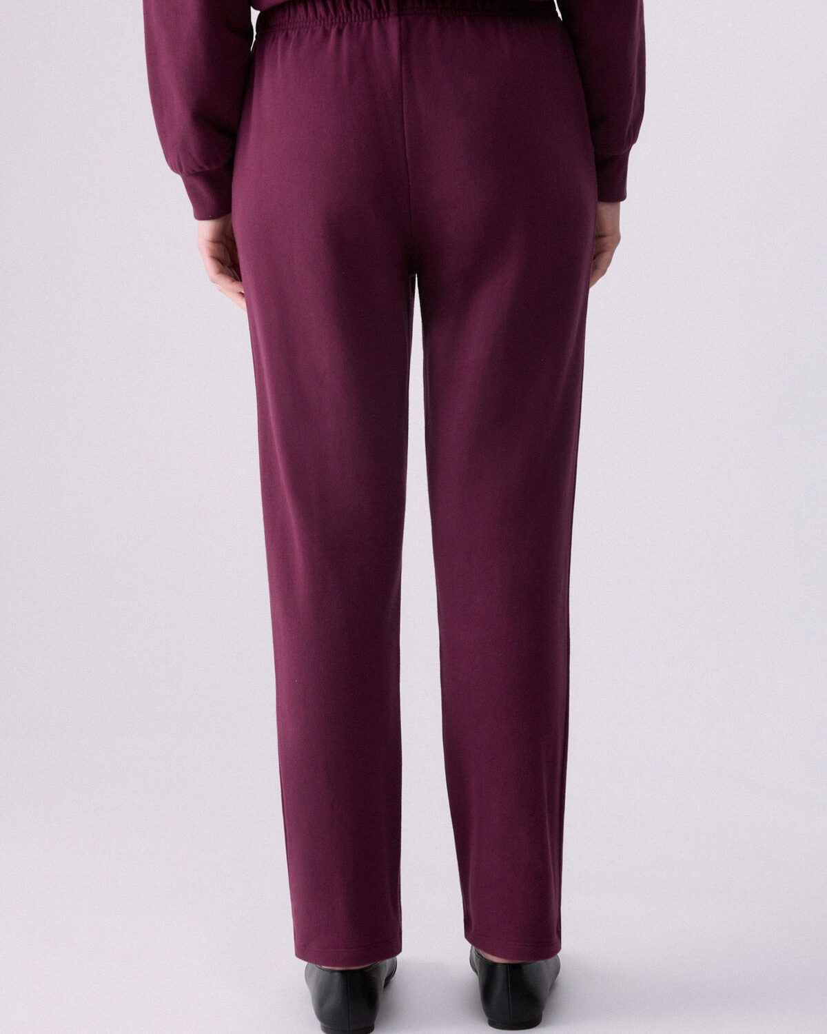 Pantaloni regular in felpa – foto 3