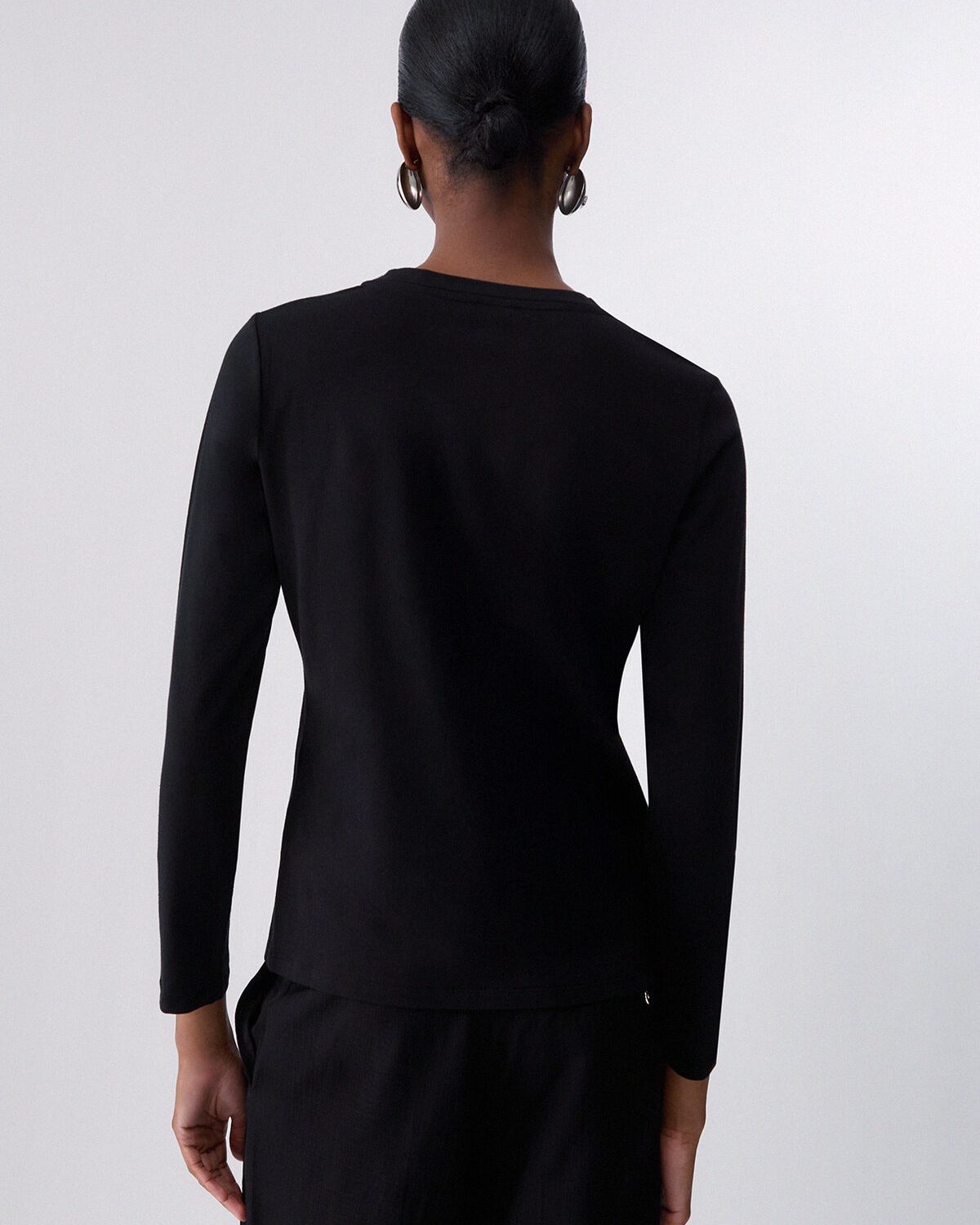 T-shirt maniche lunghe monogram – foto 3